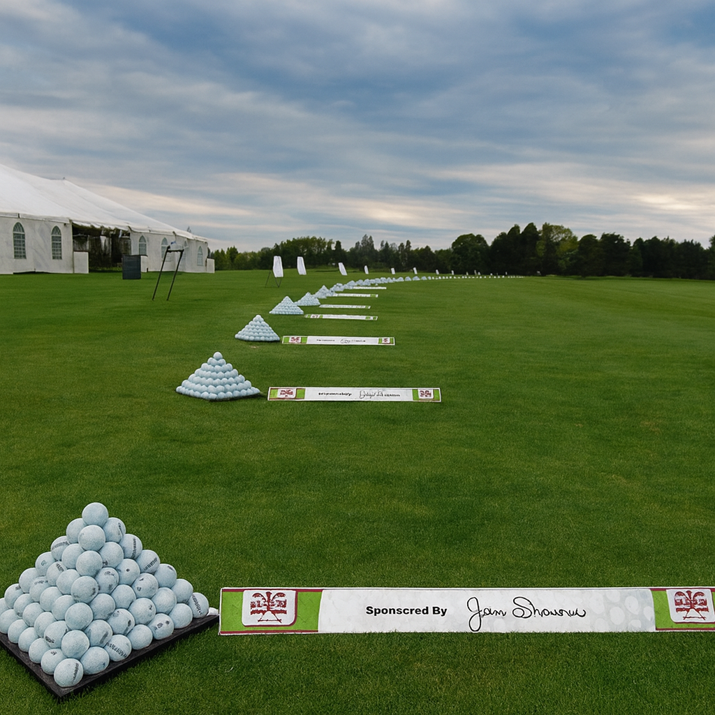 Driving Range Sign
